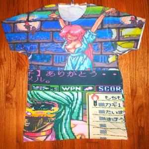 MAINFRAME retro anime graphic tee